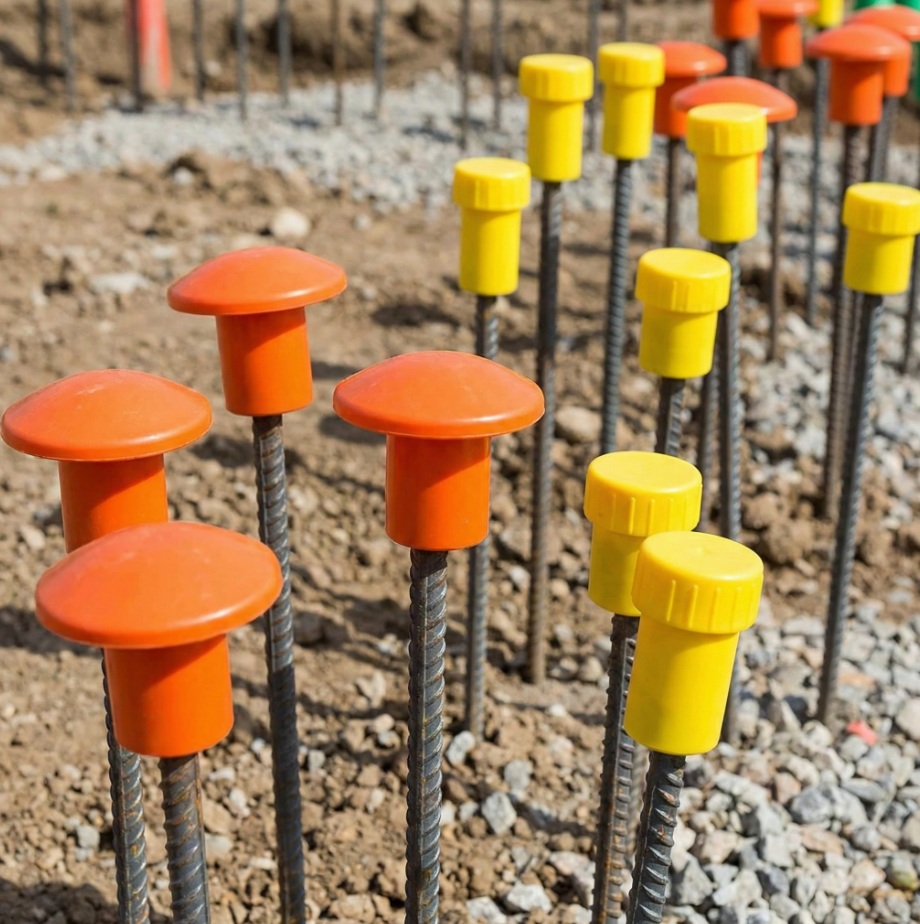 Various construction site accessories and tools